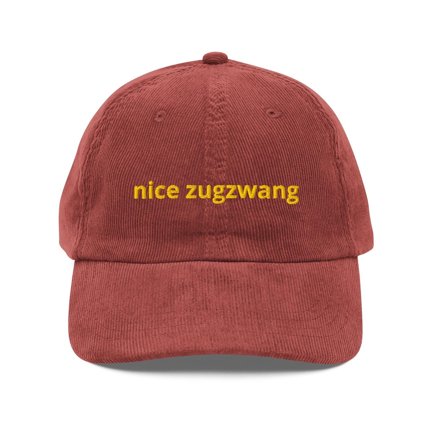 Custom Embroidered Zugzwang Chess Hat