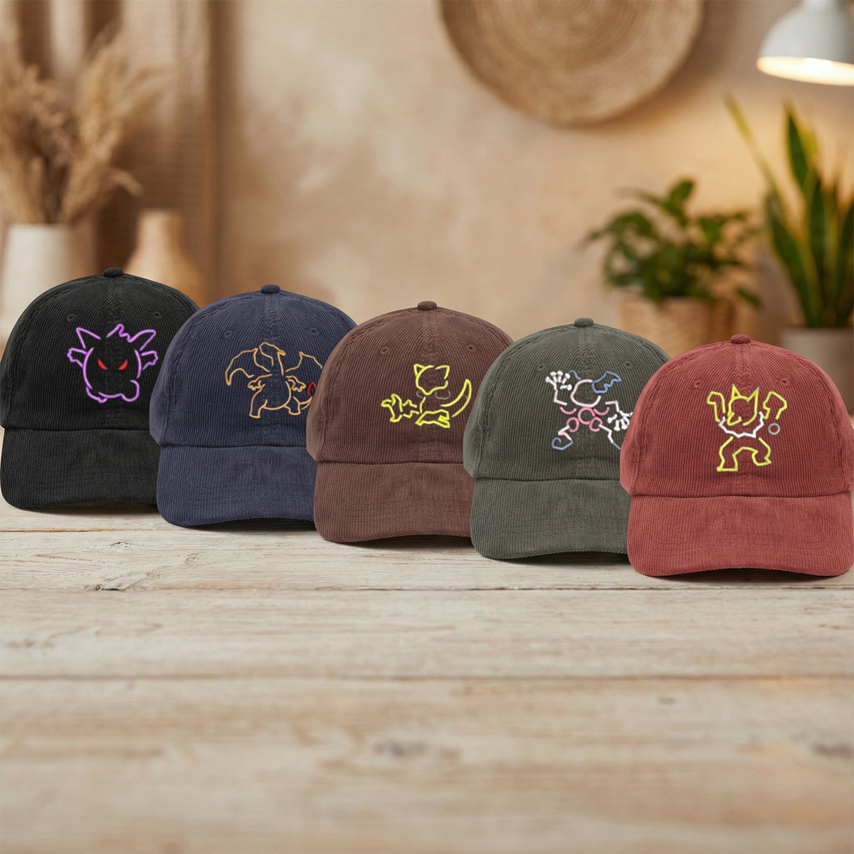 Custom Embroidery Fantasy Creature Hat