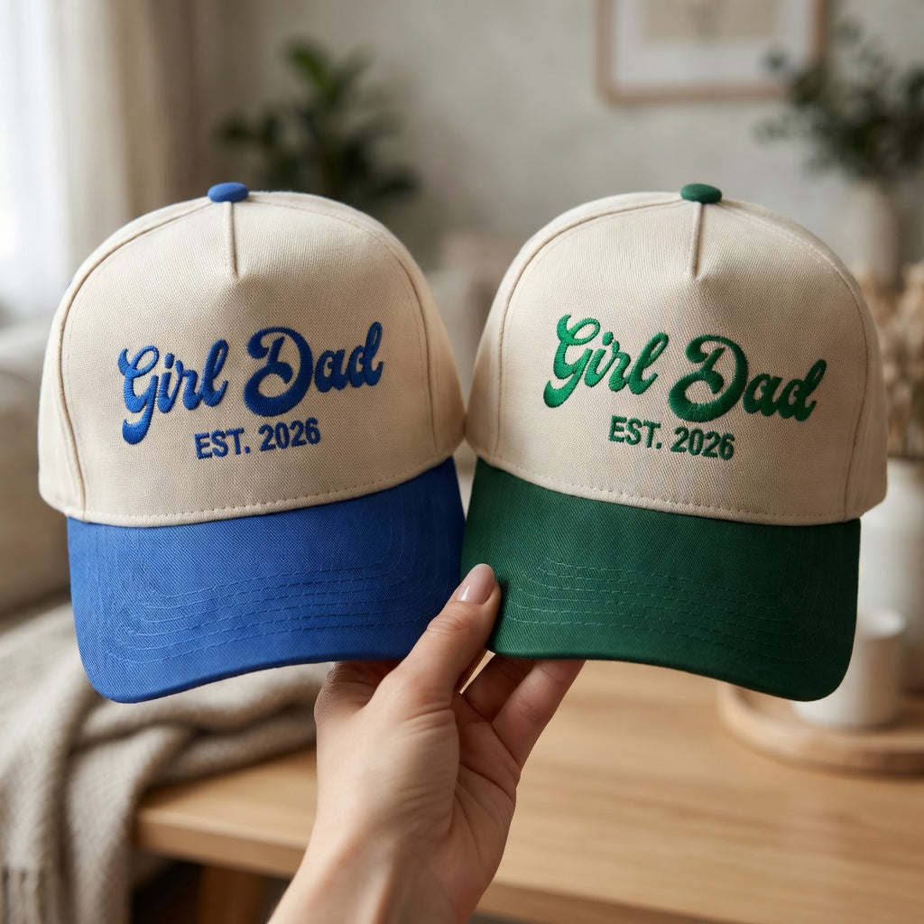 Custom Dad Life Snapback Hat - Personalized Girl Dad Snapback Hat