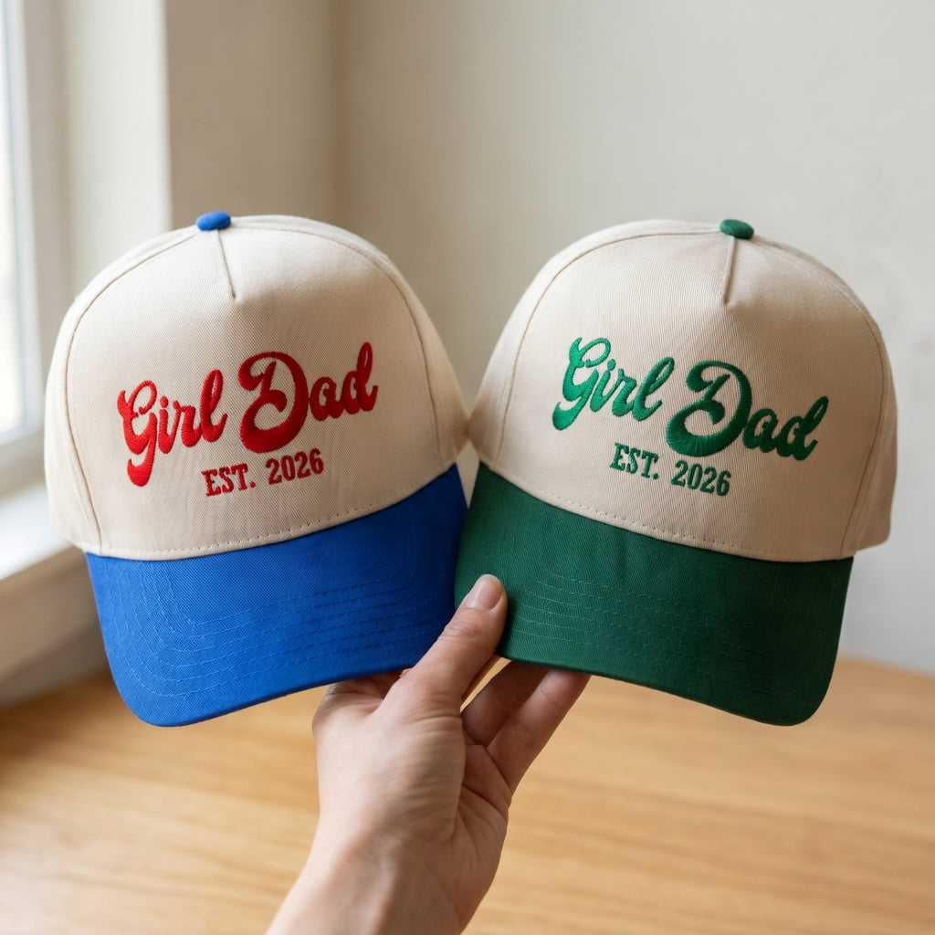 Custom Dad Life Snapback Hat - Personalized Girl Dad Snapback Hat