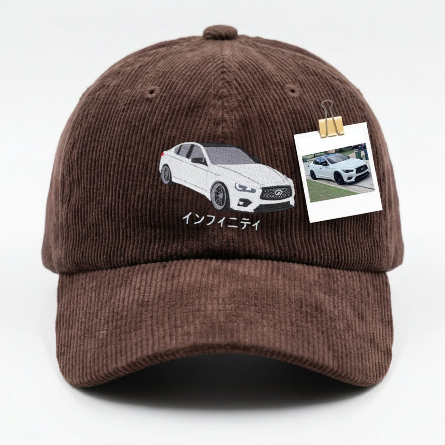Custom Racing Car Hat - Personalized Truck Embroidery Cap