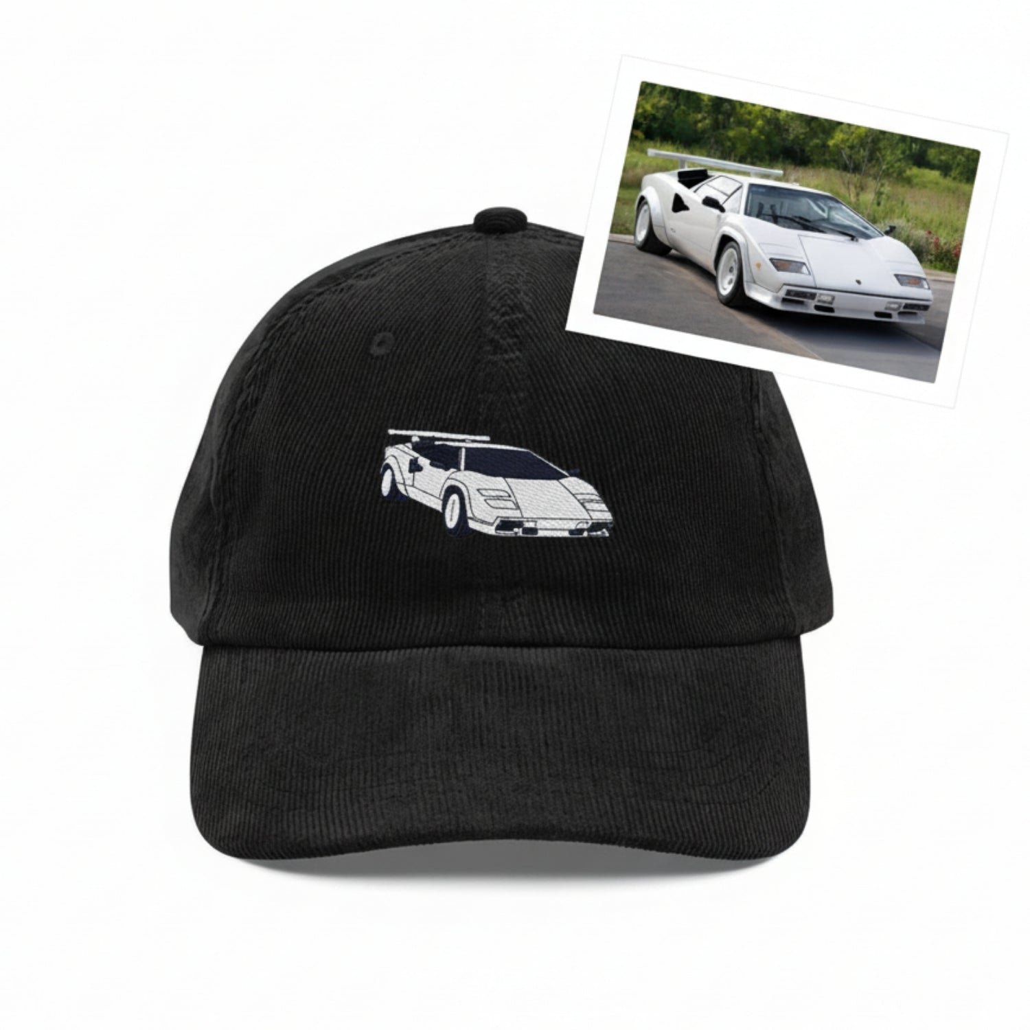 Custom Racing Car Hat - Personalized Truck Embroidery Cap