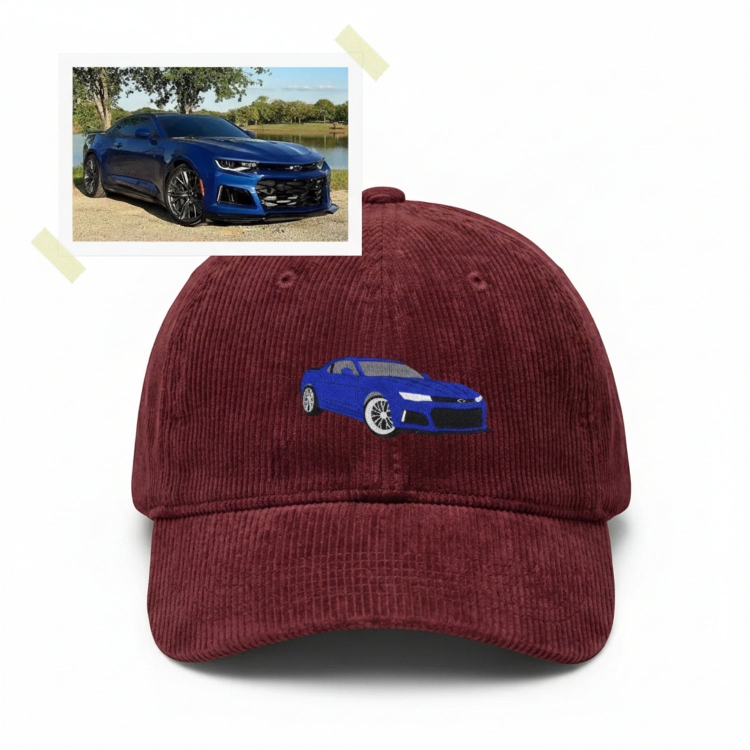 Custom Racing Car Hat - Personalized Truck Embroidery Cap