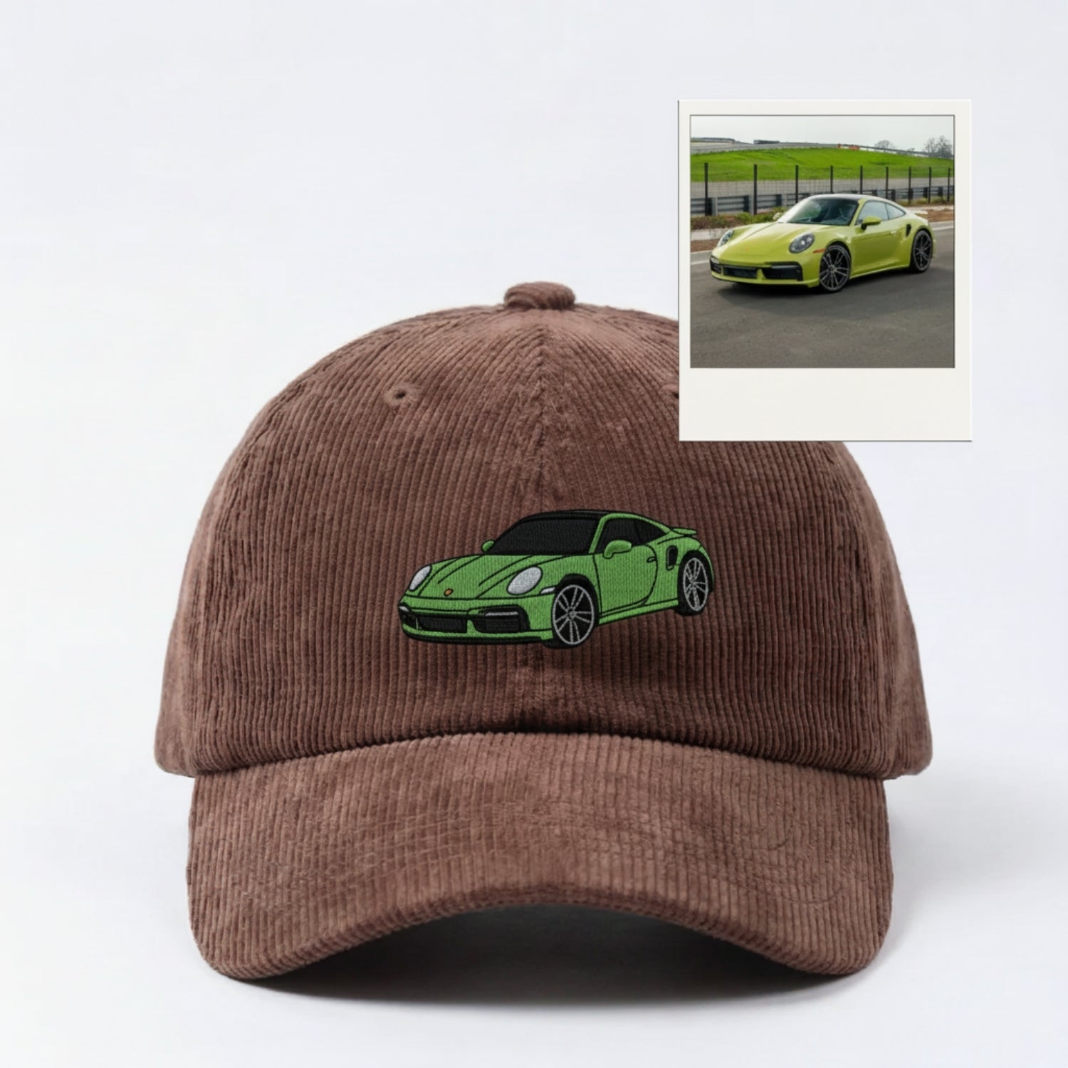 Custom Racing Car Hat - Personalized Truck Embroidery Cap