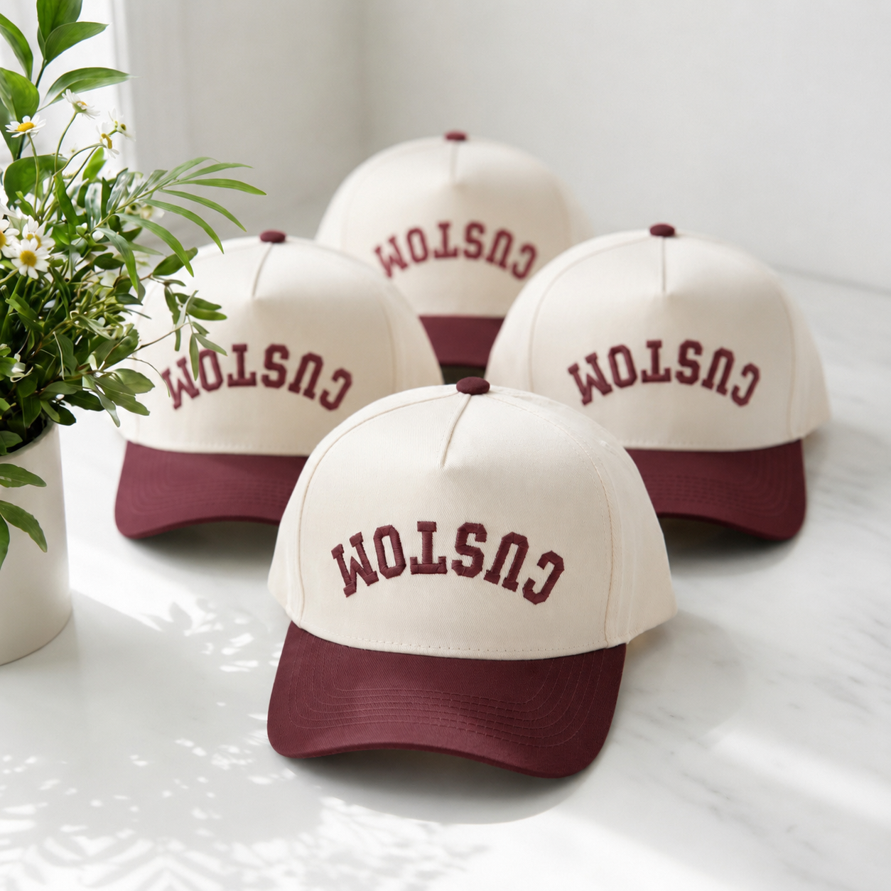 Custom Snapback Hat - Personalized Upside Down Snapback Hat