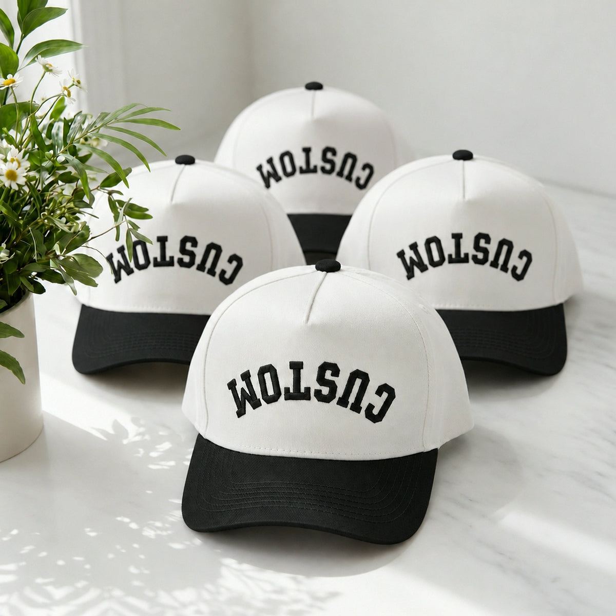 Custom Snapback Hat - Personalized Upside Down Snapback Hat