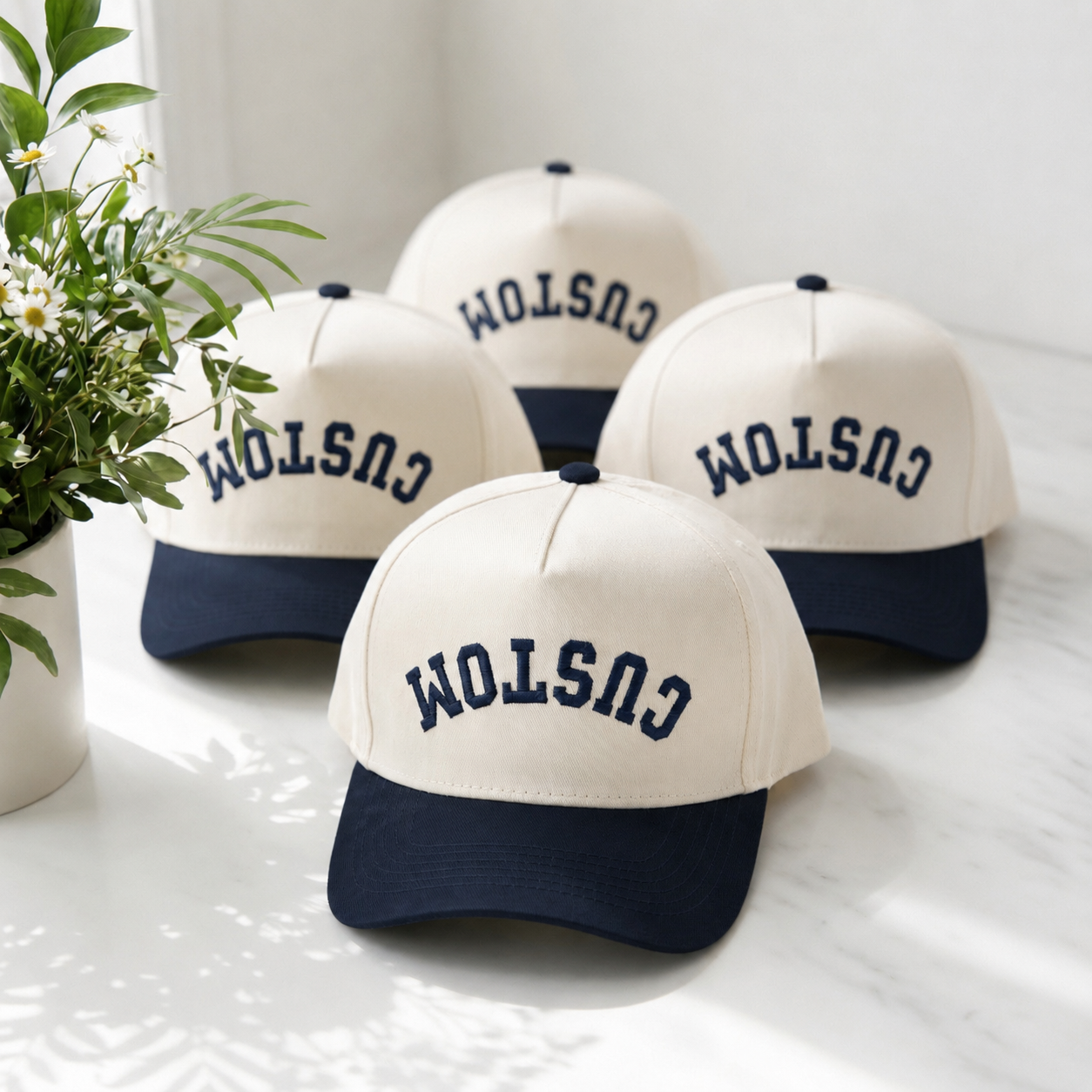 Custom Snapback Hat - Personalized Upside Down Snapback Hat