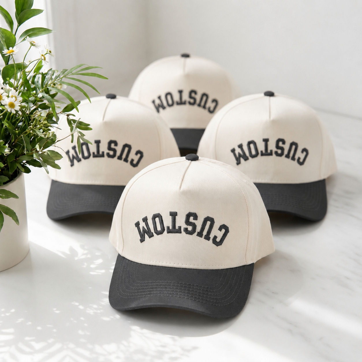 Custom Snapback Hat - Personalized Upside Down Snapback Hat