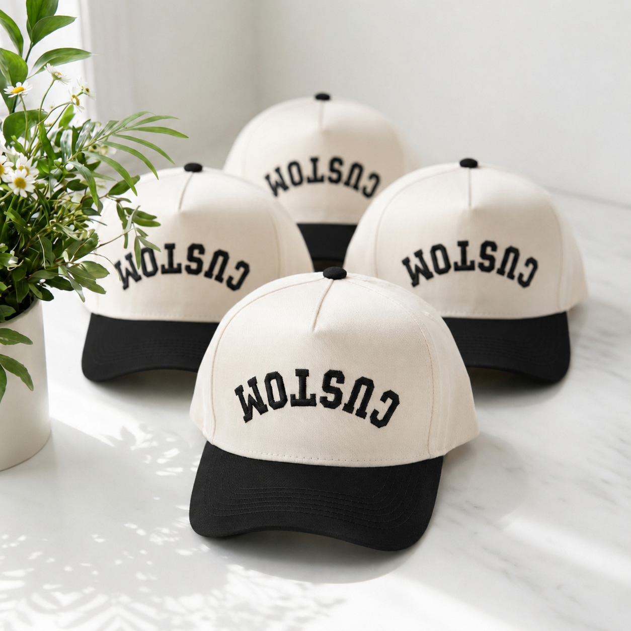 Custom Snapback Hat - Personalized Upside Down Snapback Hat