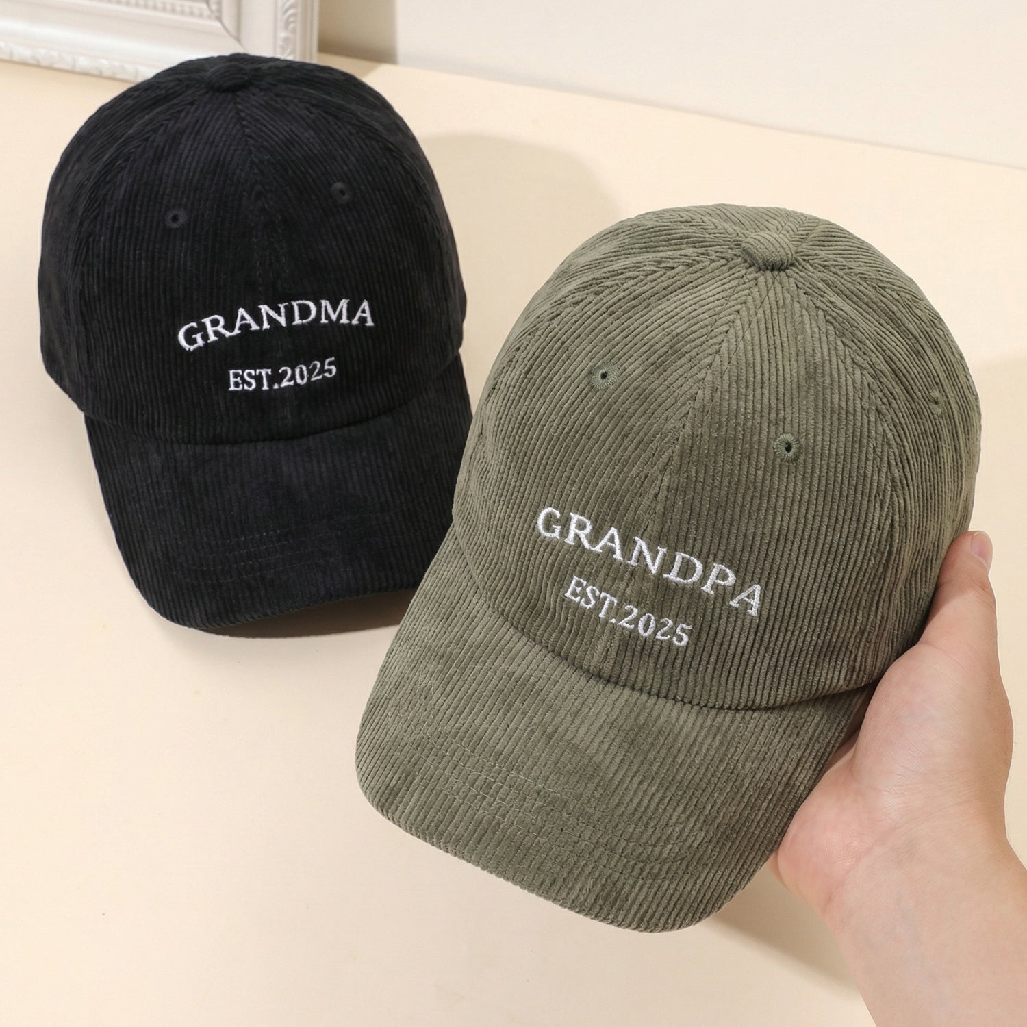 Custom Text Embroidered Hat - Personalized Saying Vintage Dad Cap