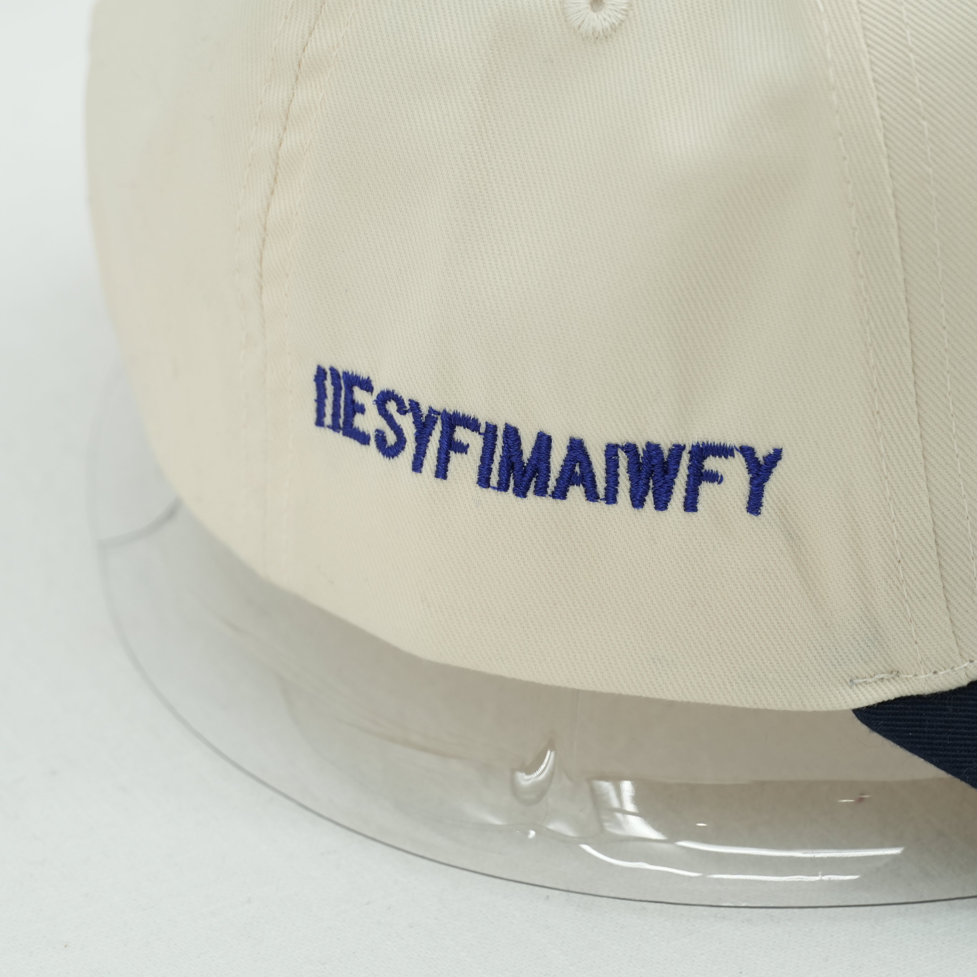 Custom Embroidered Snapback Hat – Upside Down Text Cap