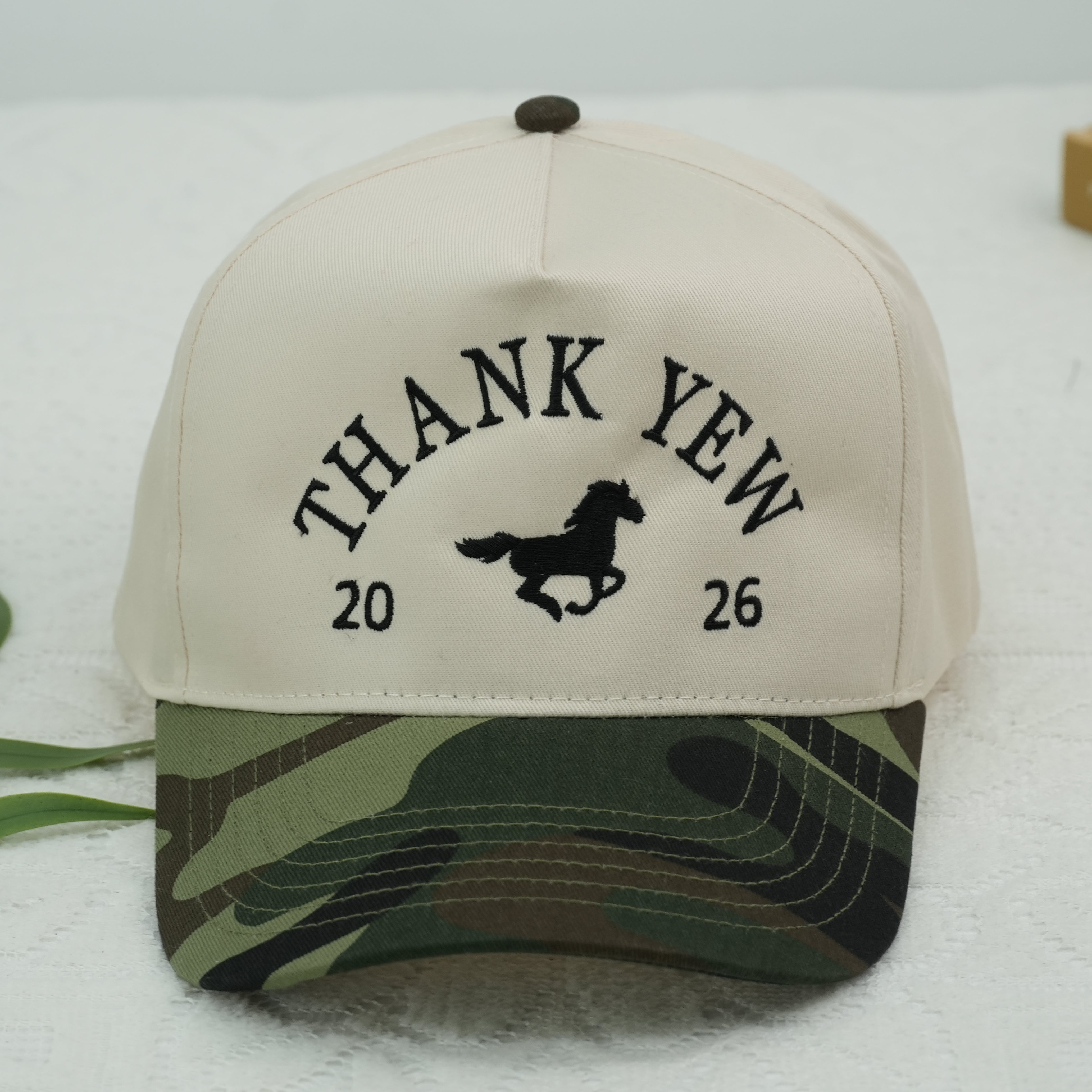 Personalized Snapback Hat - Custom Text Embroidered Snapback Hat