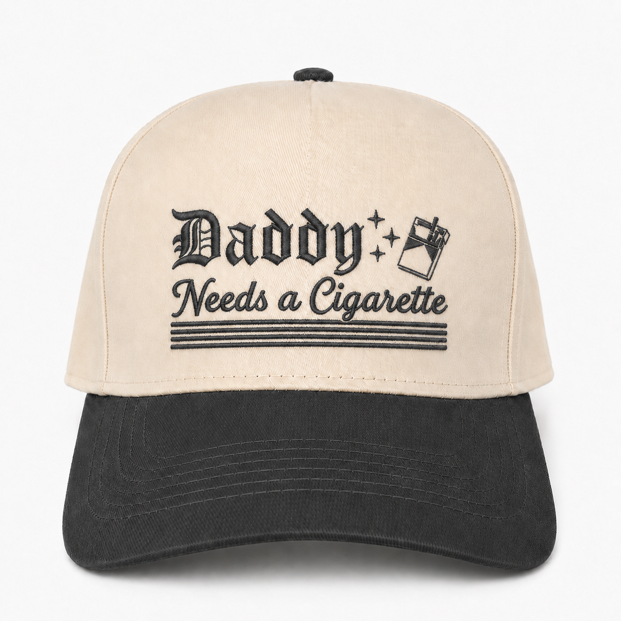 Custom Daddy Needs a Cigarette Snapback Hat – Funny Father’s Day Gift for Dad