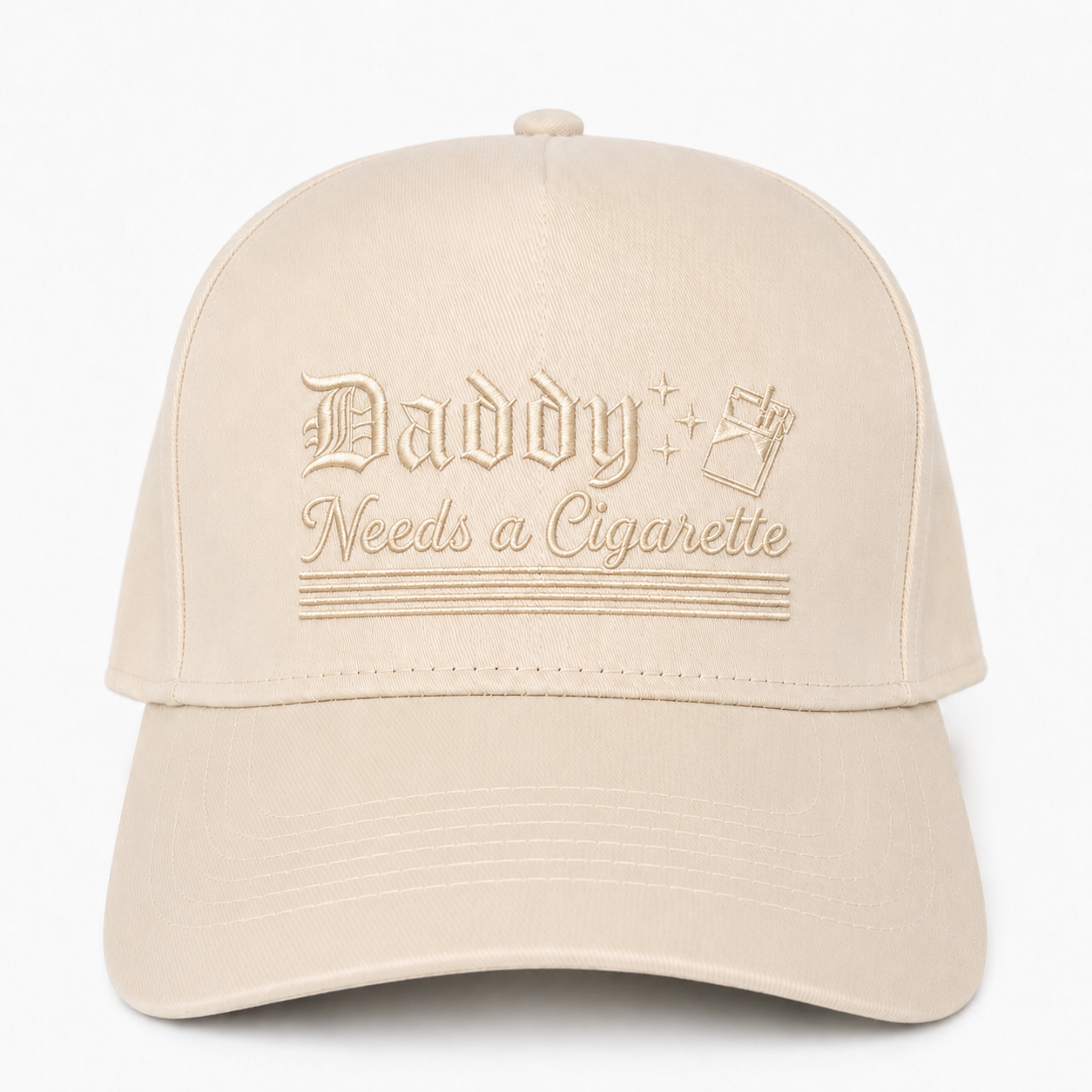 Custom Daddy Needs a Cigarette Snapback Hat – Funny Father’s Day Gift for Dad