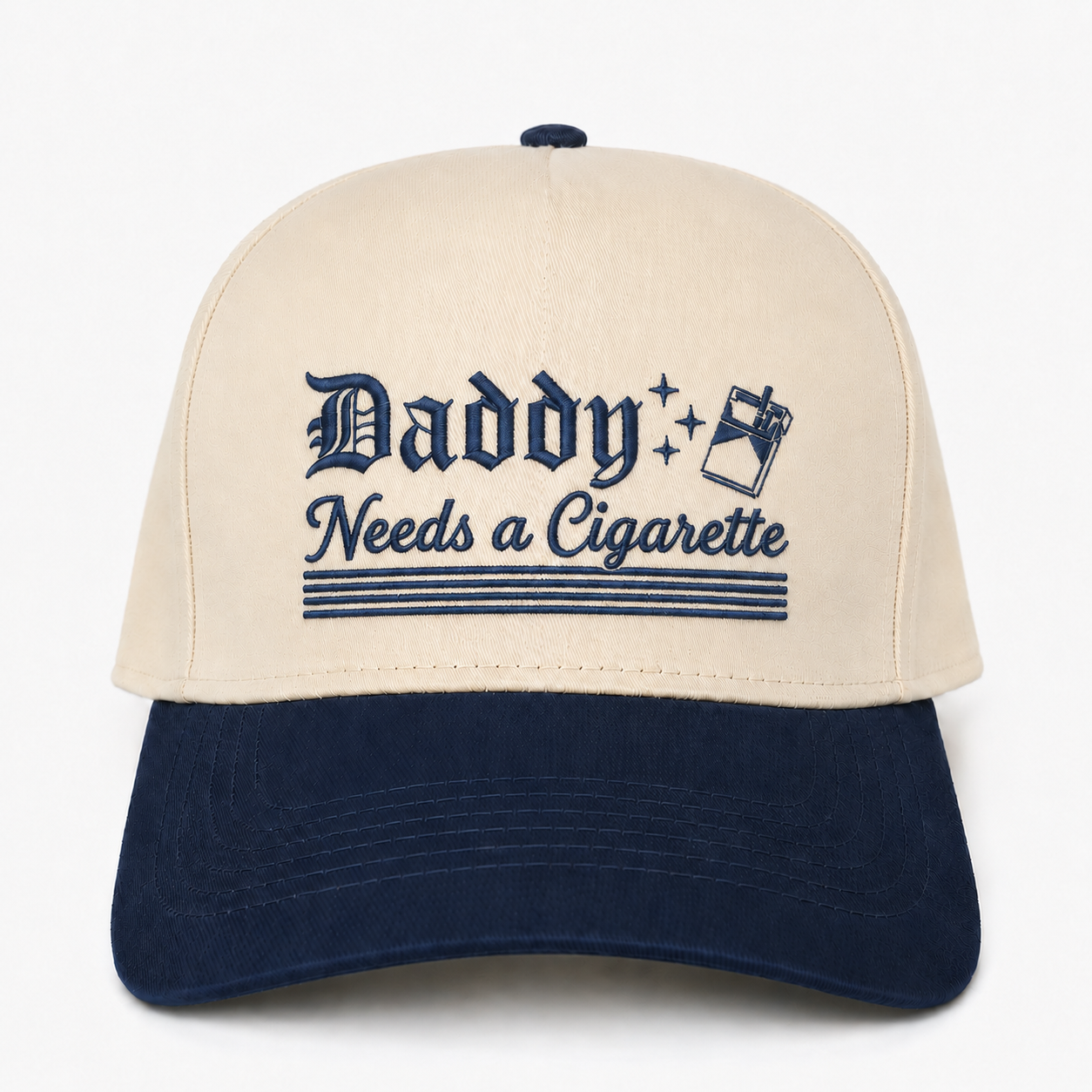 Custom Daddy Needs a Cigarette Snapback Hat – Funny Father’s Day Gift for Dad