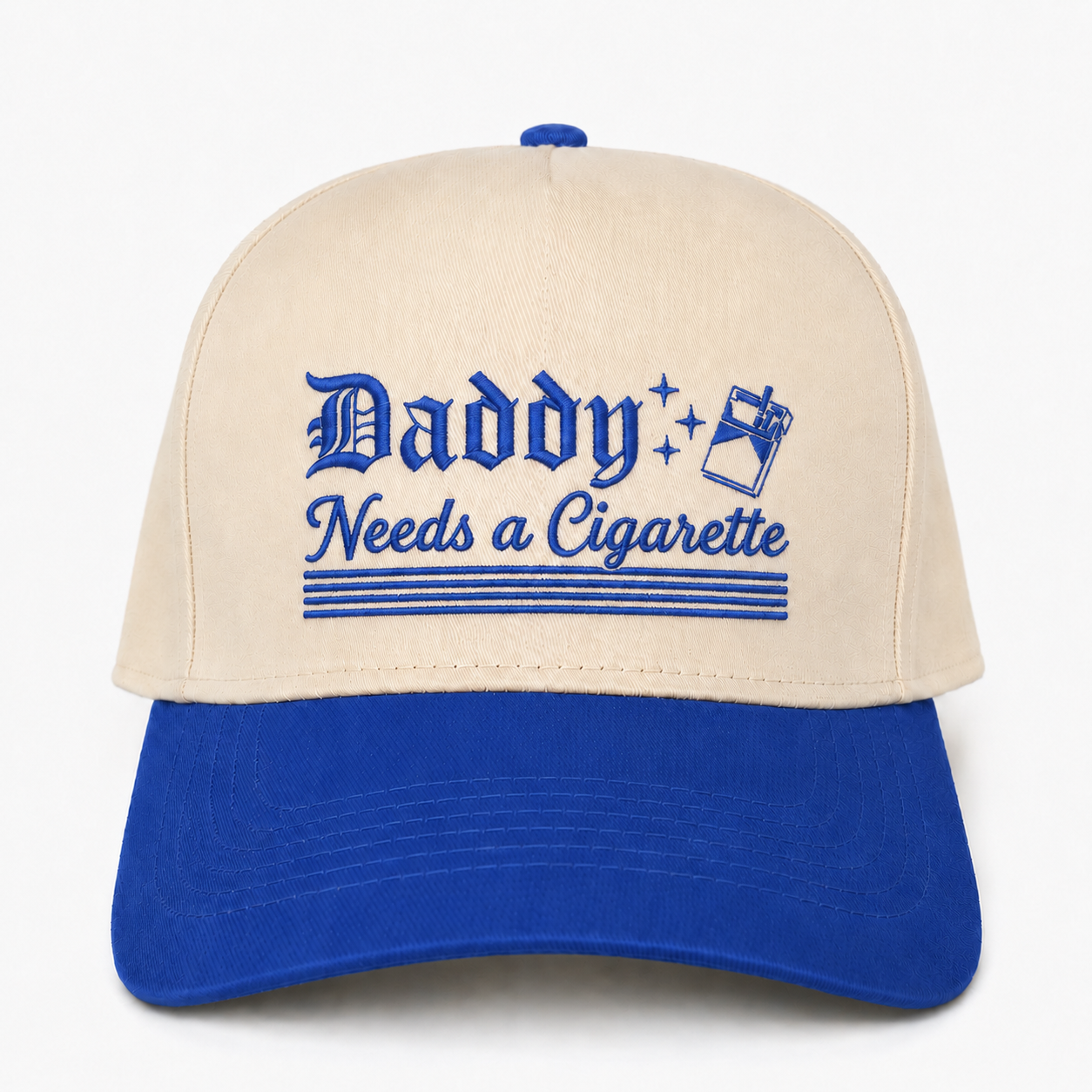 Custom Daddy Needs a Cigarette Snapback Hat – Funny Father’s Day Gift for Dad