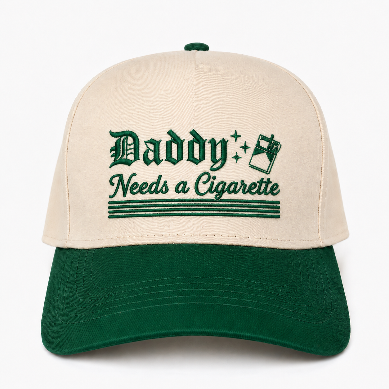 Custom Daddy Needs a Cigarette Snapback Hat – Funny Father’s Day Gift for Dad