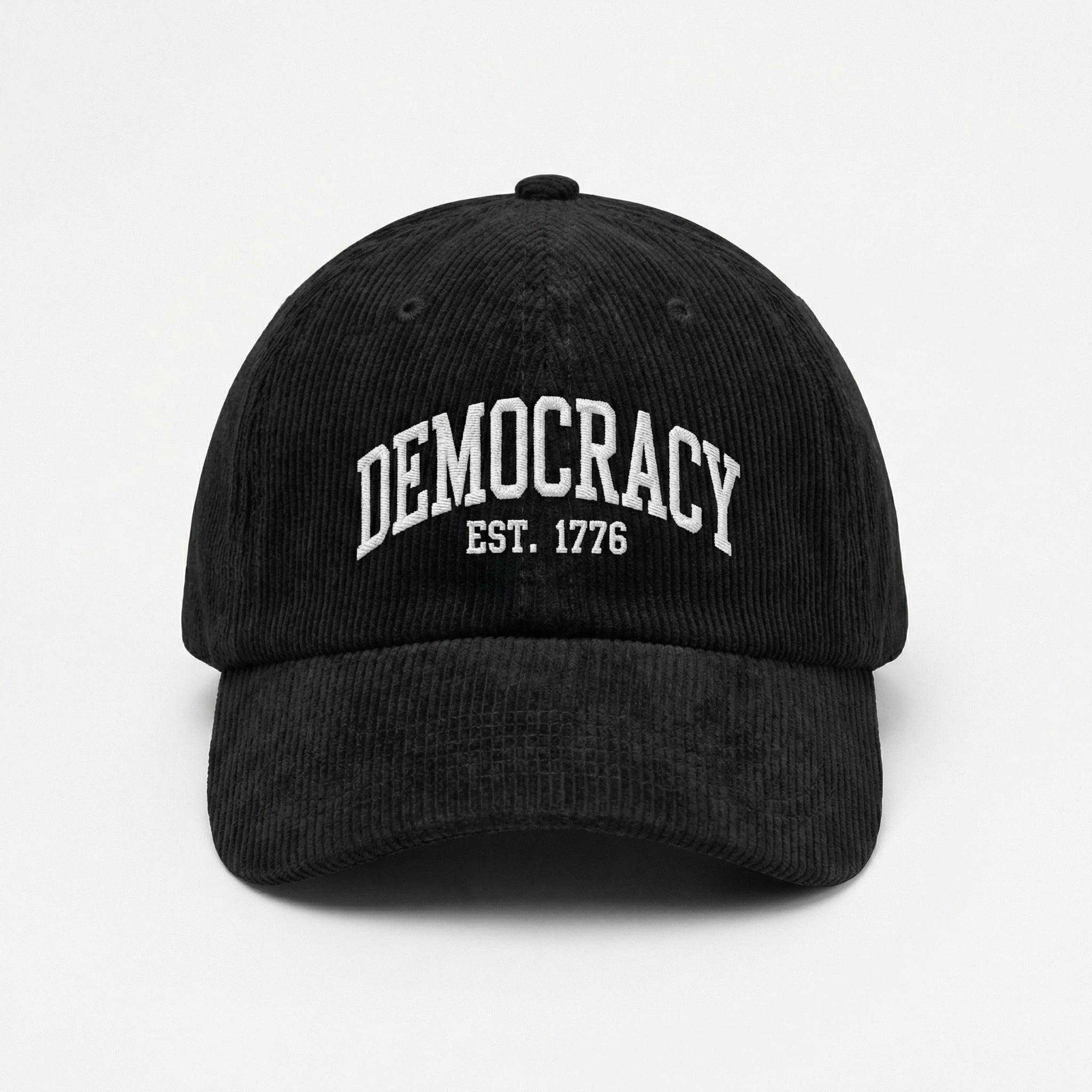 Custom Democracy Embroidered Cap – Resist Statement Dad Hat
