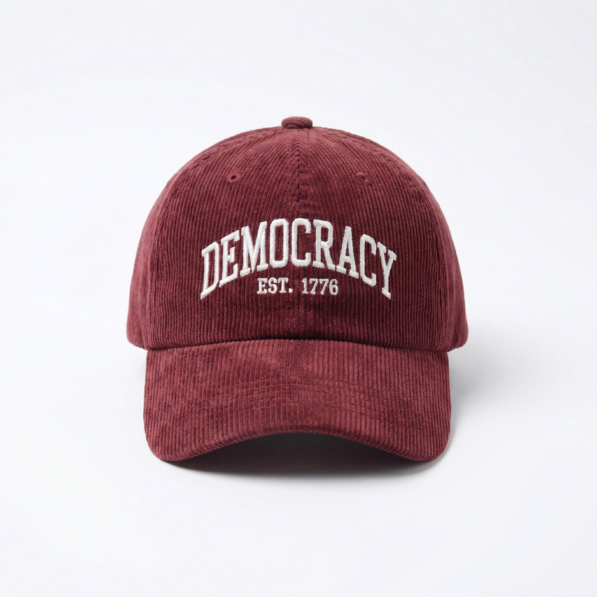Custom Democracy Embroidered Cap – Resist Statement Dad Hat