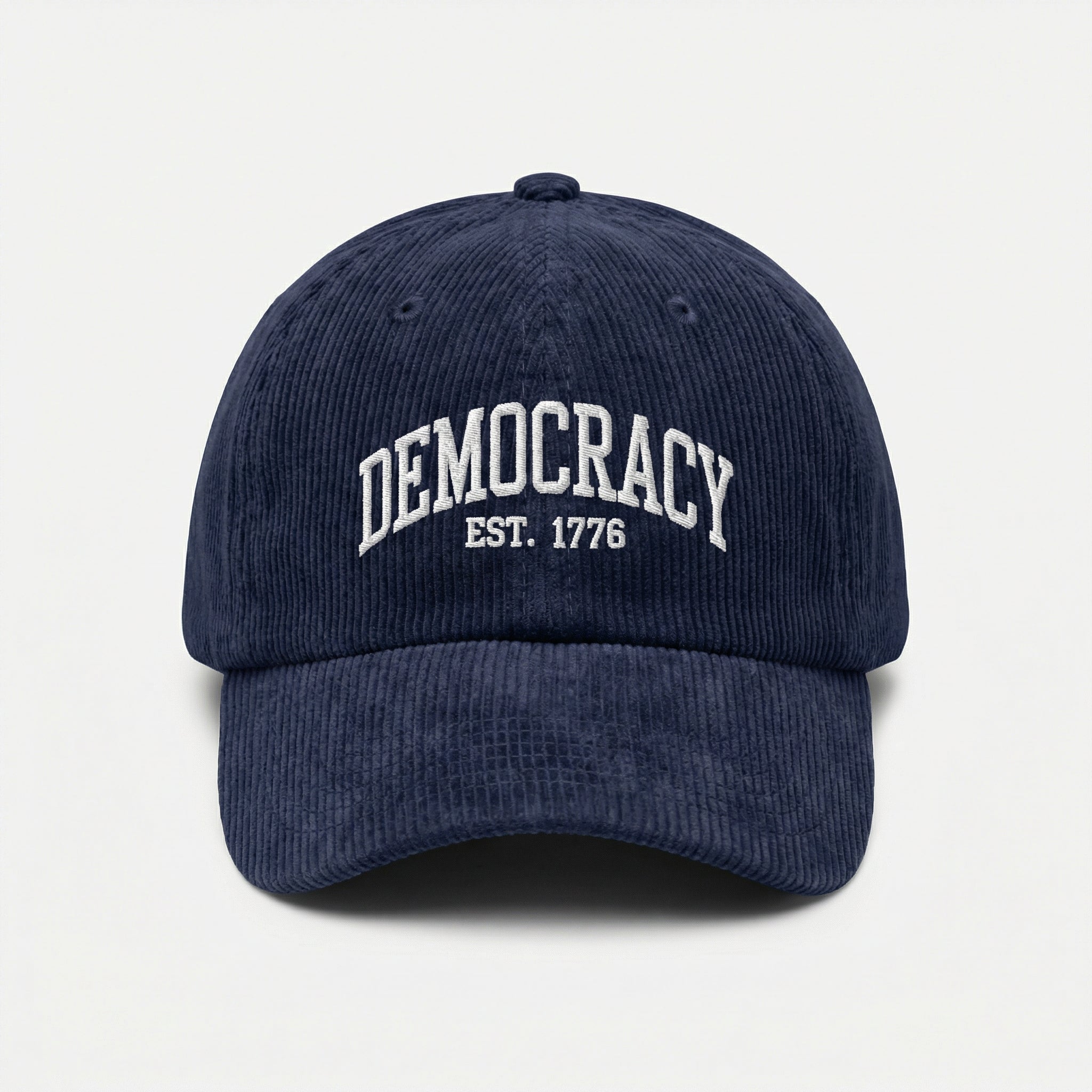 Custom Democracy Embroidered Cap – Resist Statement Dad Hat