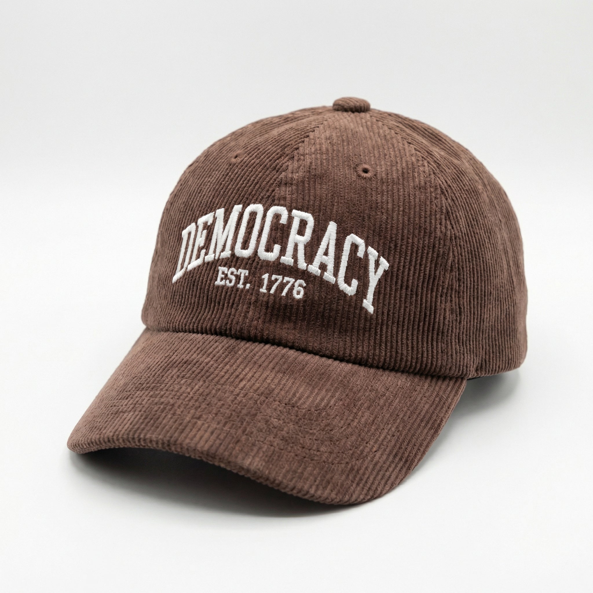 Custom Democracy Embroidered Cap – Resist Statement Dad Hat