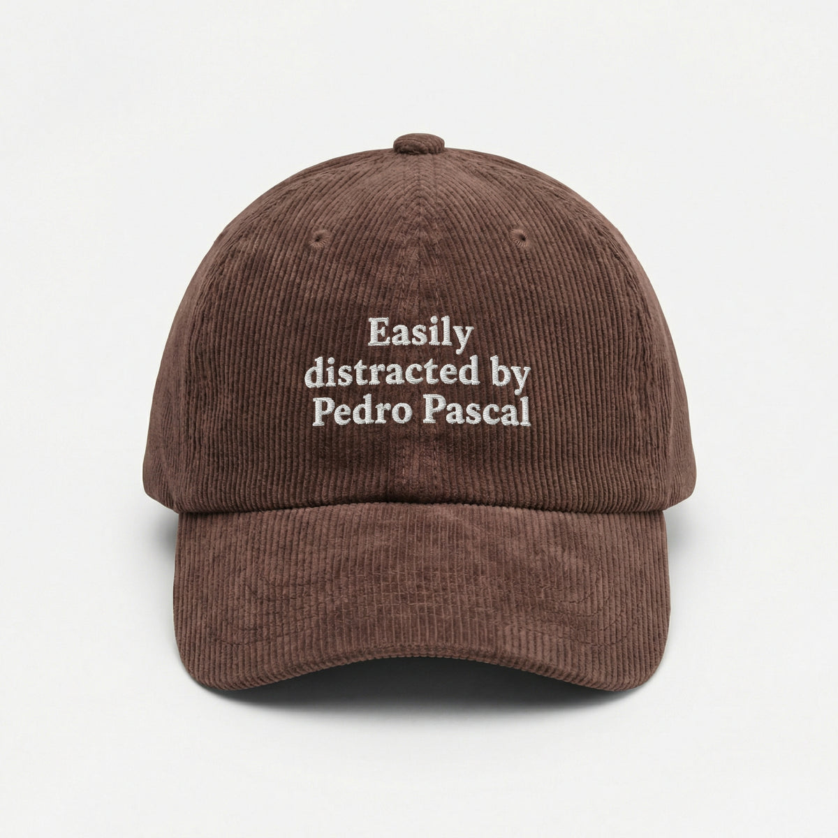 Custom Easily Distracted by Pedro Embroidered Baseball Cap – Funny Dad Hat