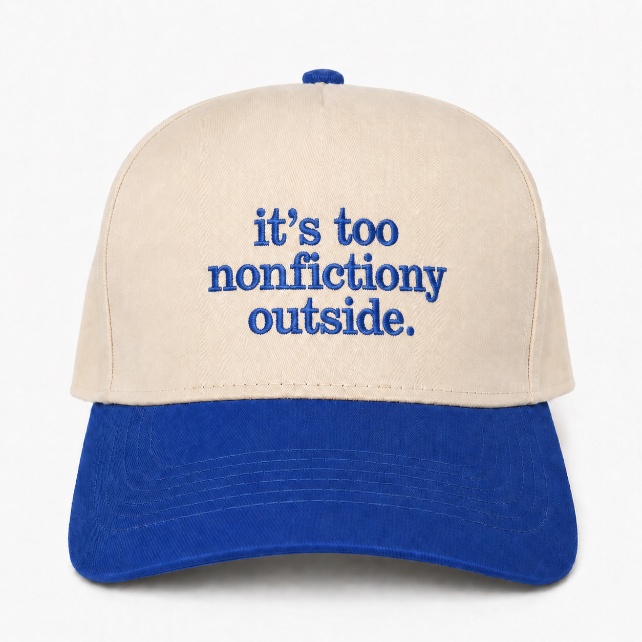 Custom Embroidered Booktrovert Snapback Hat – Cute Book Lover Gift for Readers