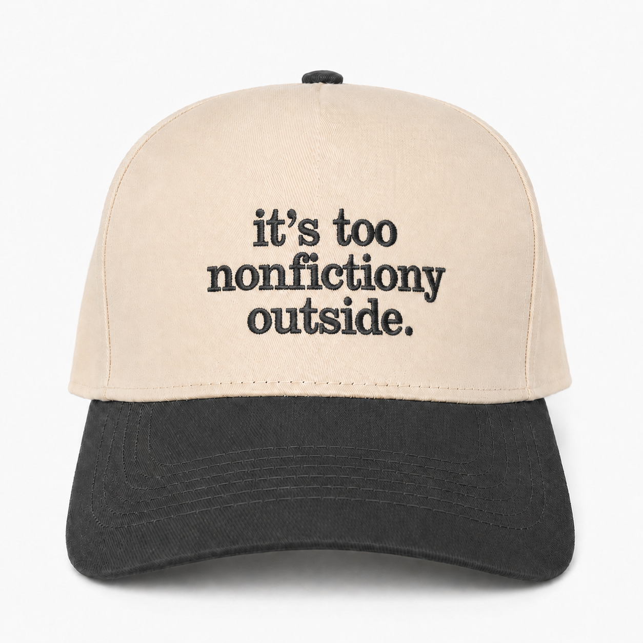 Custom Embroidered Booktrovert Snapback Hat – Cute Book Lover Gift for Readers