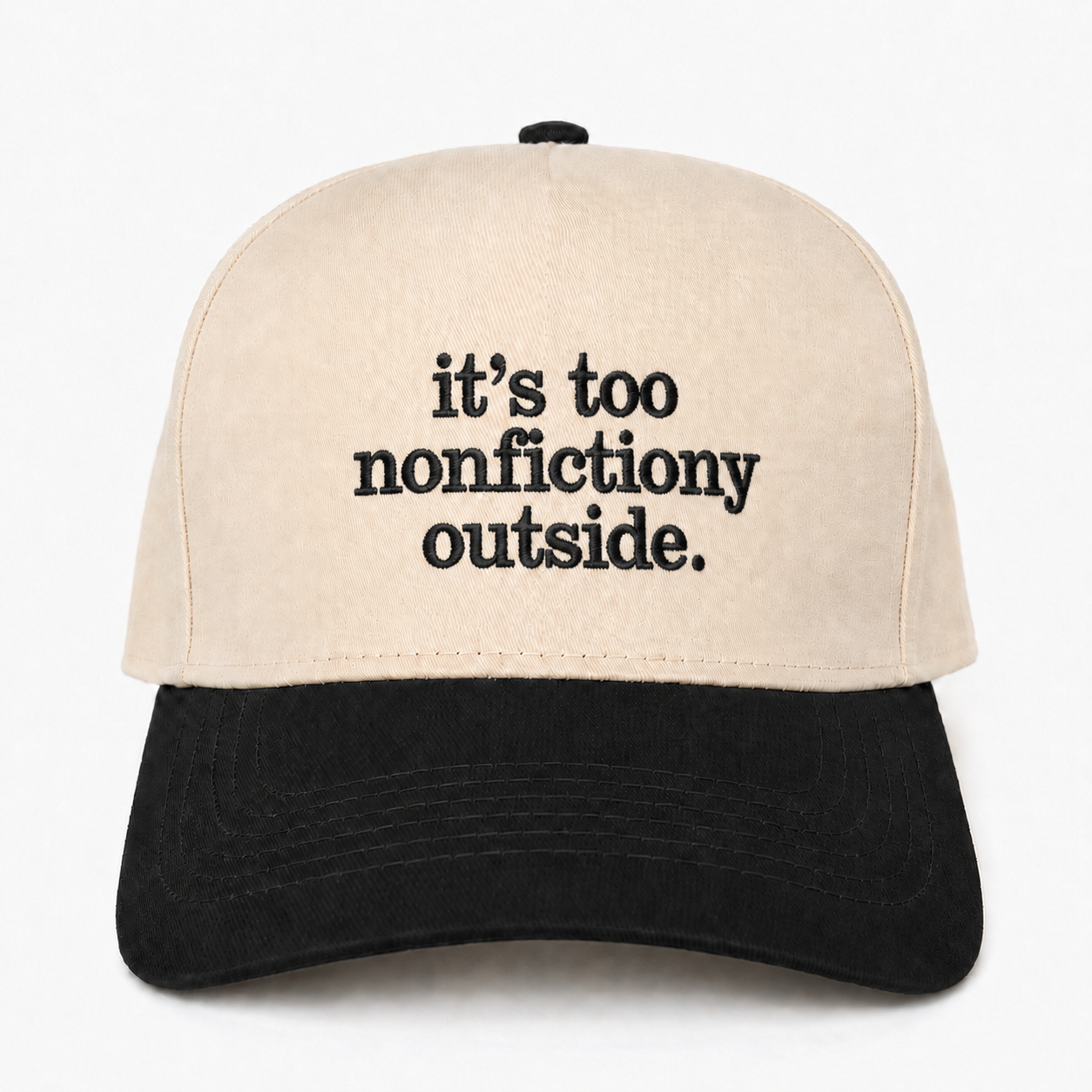 Custom Embroidered Booktrovert Snapback Hat – Cute Book Lover Gift for Readers