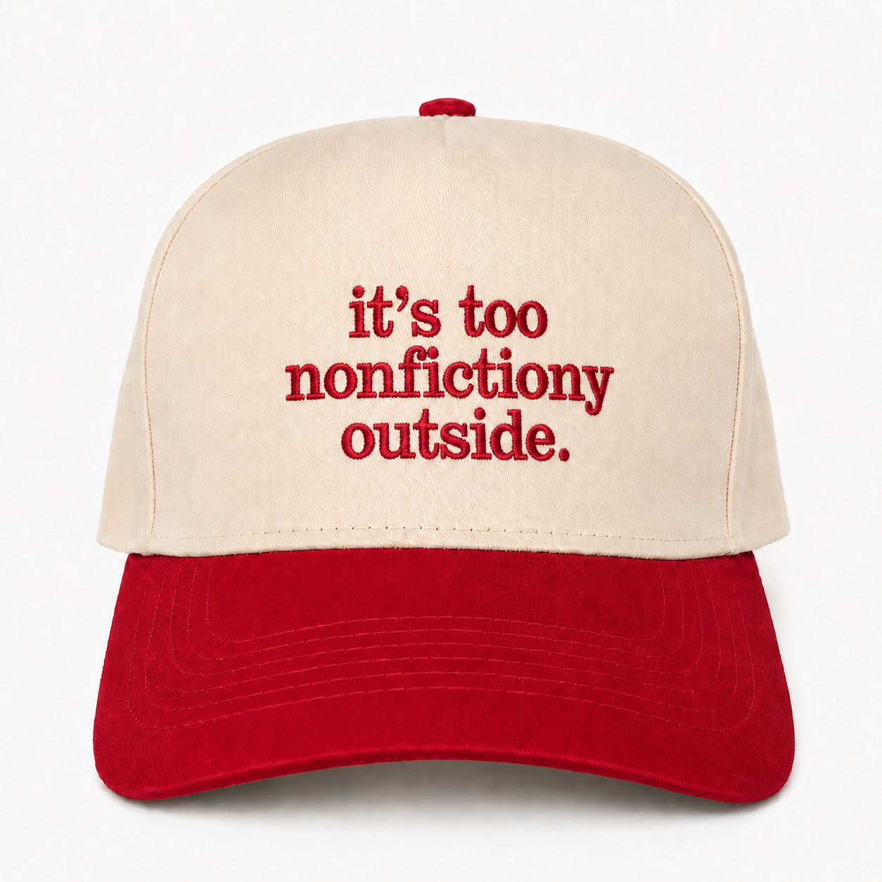 Custom Embroidered Booktrovert Snapback Hat – Cute Book Lover Gift for Readers