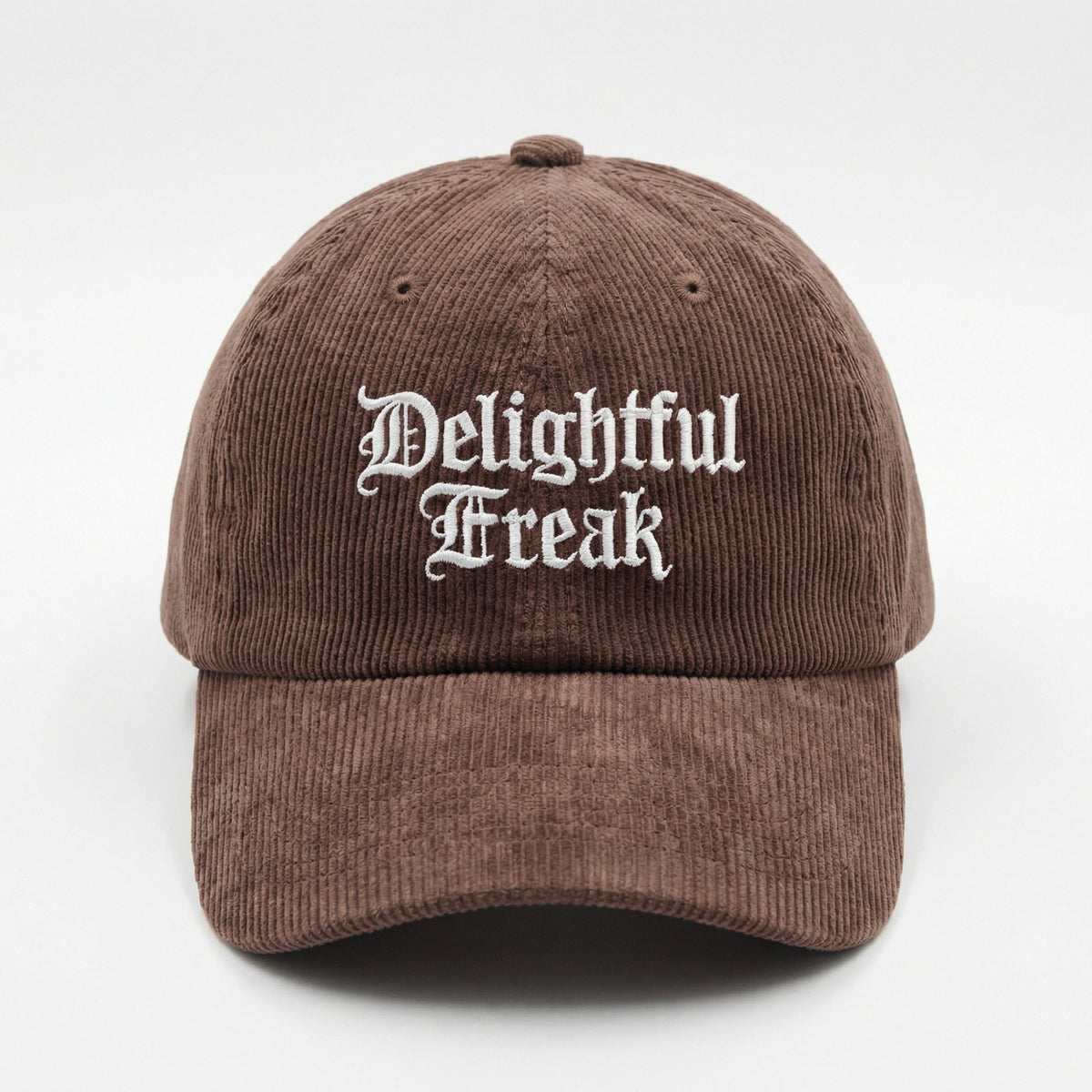 Custom Embroidered Delightful Freak Hat – Funny Dad Cap