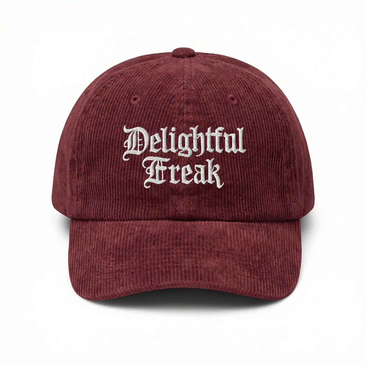 Custom Embroidered Delightful Freak Hat – Funny Dad Cap