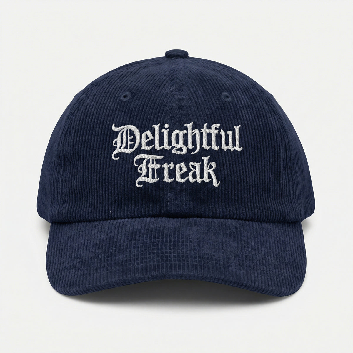 Custom Embroidered Delightful Freak Hat – Funny Dad Cap