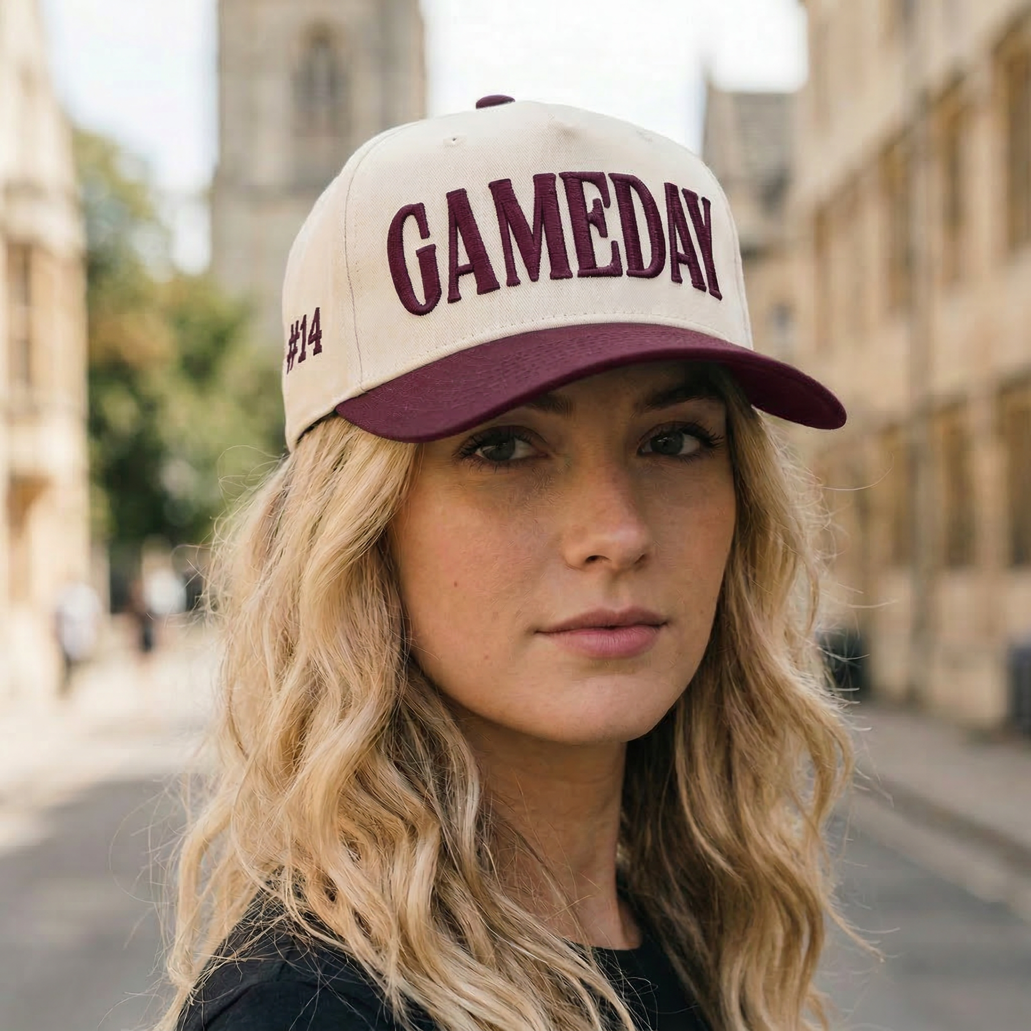 Personalized Gameday Snapback Hat – Custom Team Color Cap