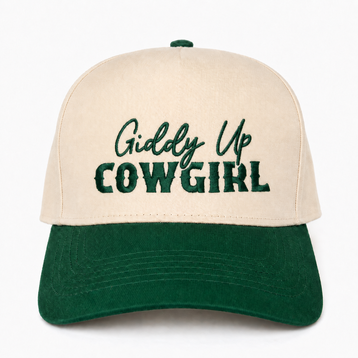 Custom Embroidered Giddy Up Cowgirl Snapback Hat – Cute Rodeo Girl Cap