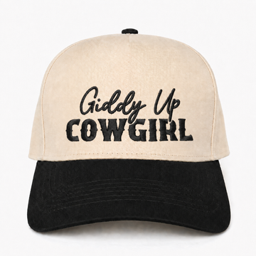 Custom Embroidered Giddy Up Cowgirl Snapback Hat – Cute Rodeo Girl Cap