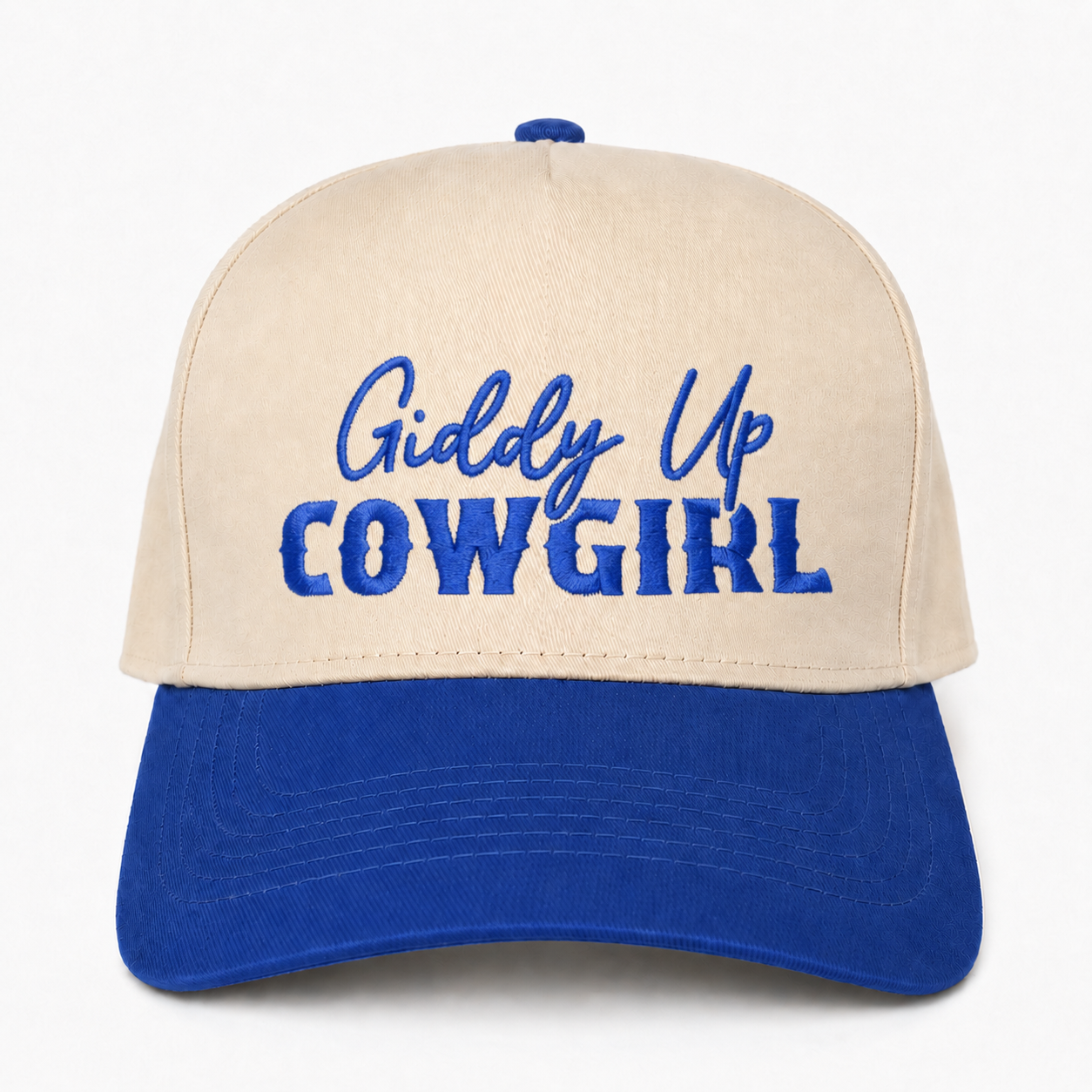 Custom Embroidered Giddy Up Cowgirl Snapback Hat – Cute Rodeo Girl Cap