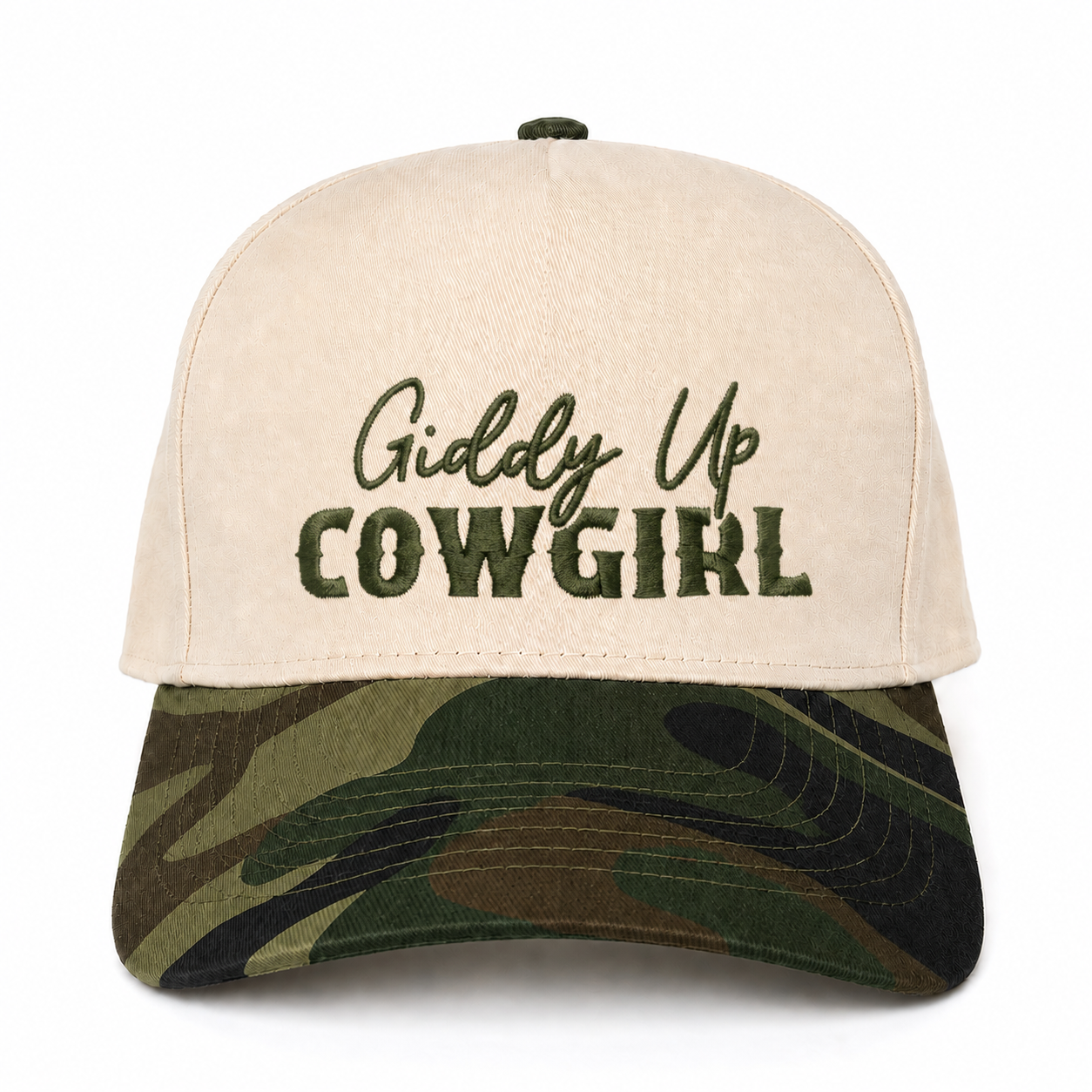Custom Embroidered Giddy Up Cowgirl Snapback Hat – Cute Rodeo Girl Cap