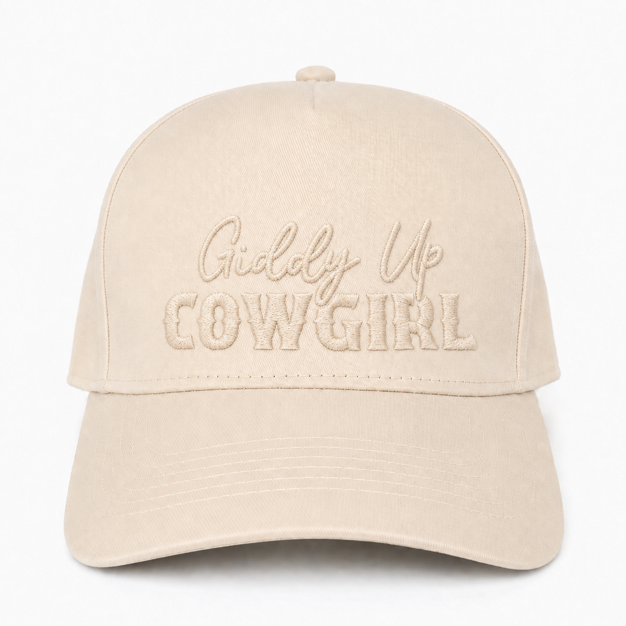 Custom Embroidered Giddy Up Cowgirl Snapback Hat – Cute Rodeo Girl Cap