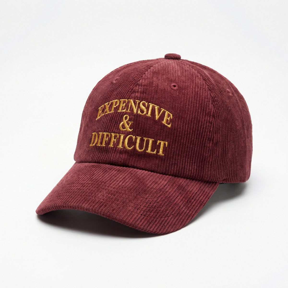 Custom Expensive & Difficult Embroidered Hat – Funny Sarcastic Dad Cap