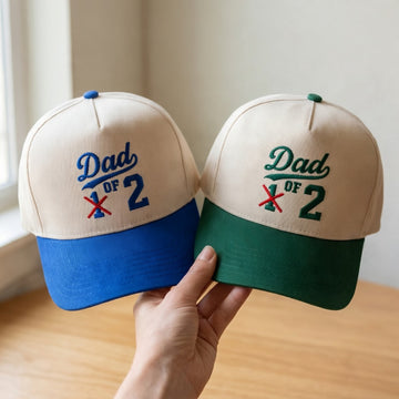 Funny Dad Snapback Hat - Custom Dad of 1 2 3 Snapback Hat