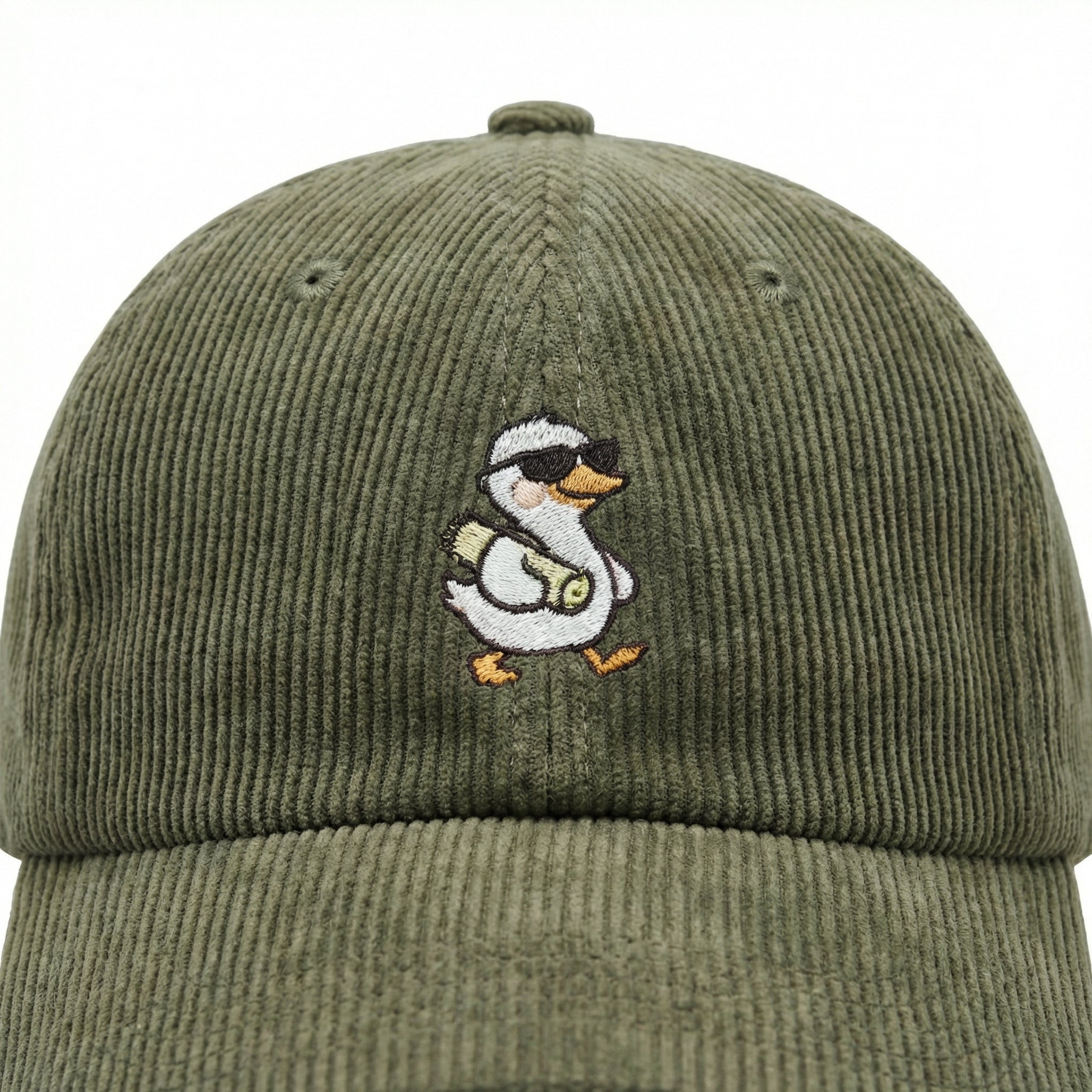 Custom Funny Goose Embroidered Baseball Cap – Cute Animal Dad Hat