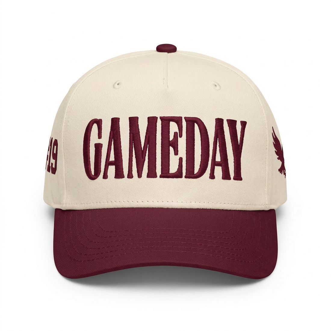 Custom Embroidered Gameday Snapback Hat – Football Mom Team Cap