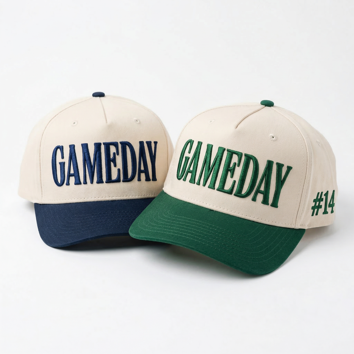 Gameday Embroidered Snapback Hat – Custom Team Color Cap