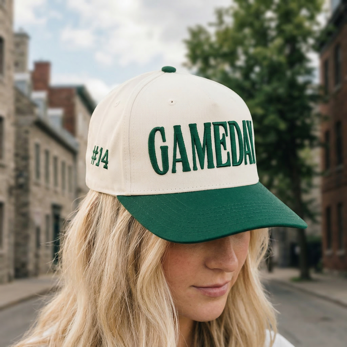 Gameday Embroidered Snapback Hat – Custom Team Color Cap