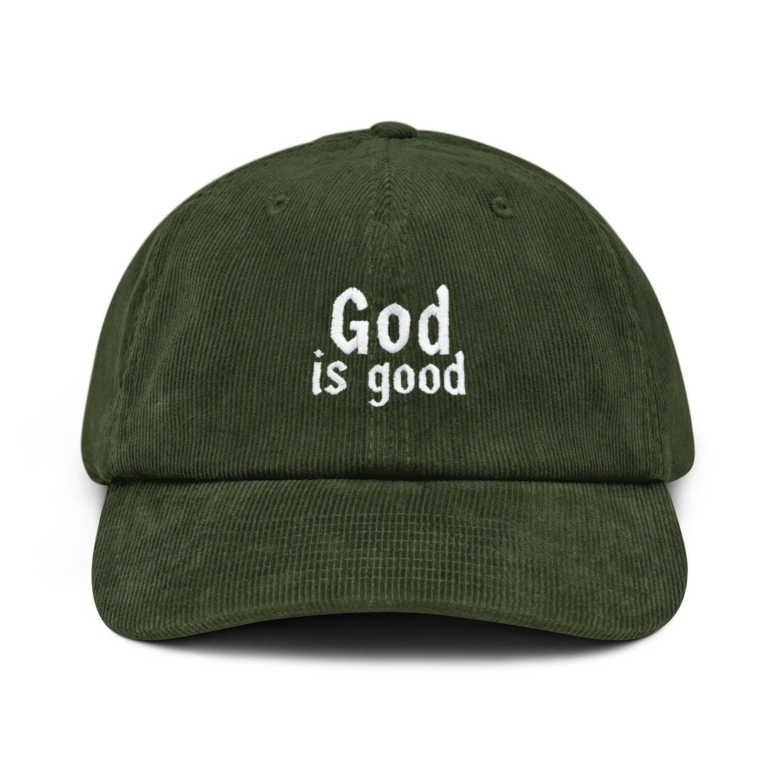 Custom Embroidered God is Good Hat