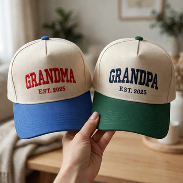 Personalized Grandpa Snapback Hat - Custom Grandma Snapback Hat