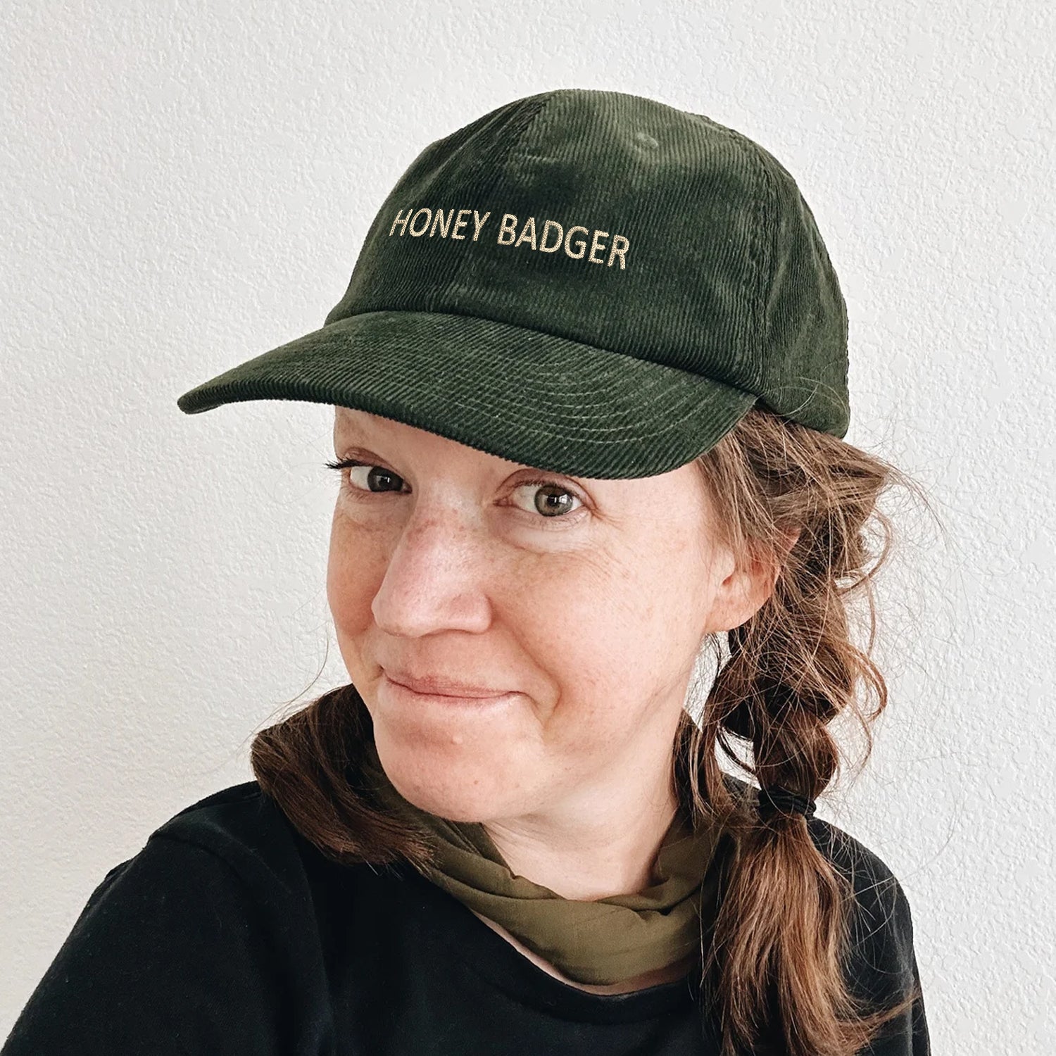 Custom Embroidered Honey Badger Hat