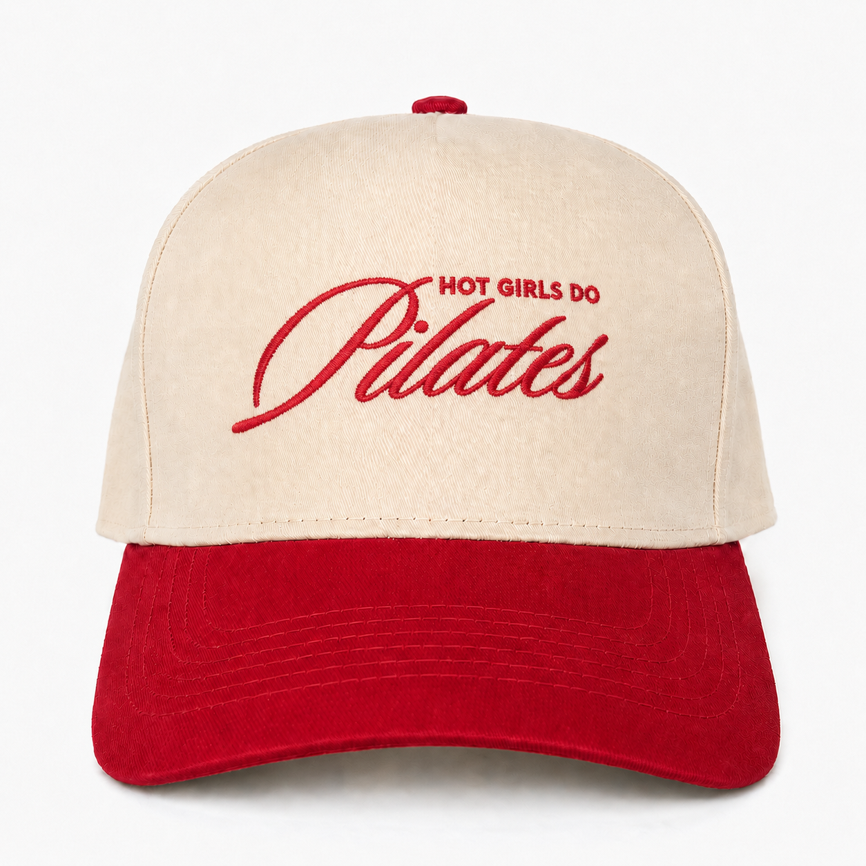 Custom Embroidered Hot Girls Do Pilates Snapback Hat – Trendy Workout Cap