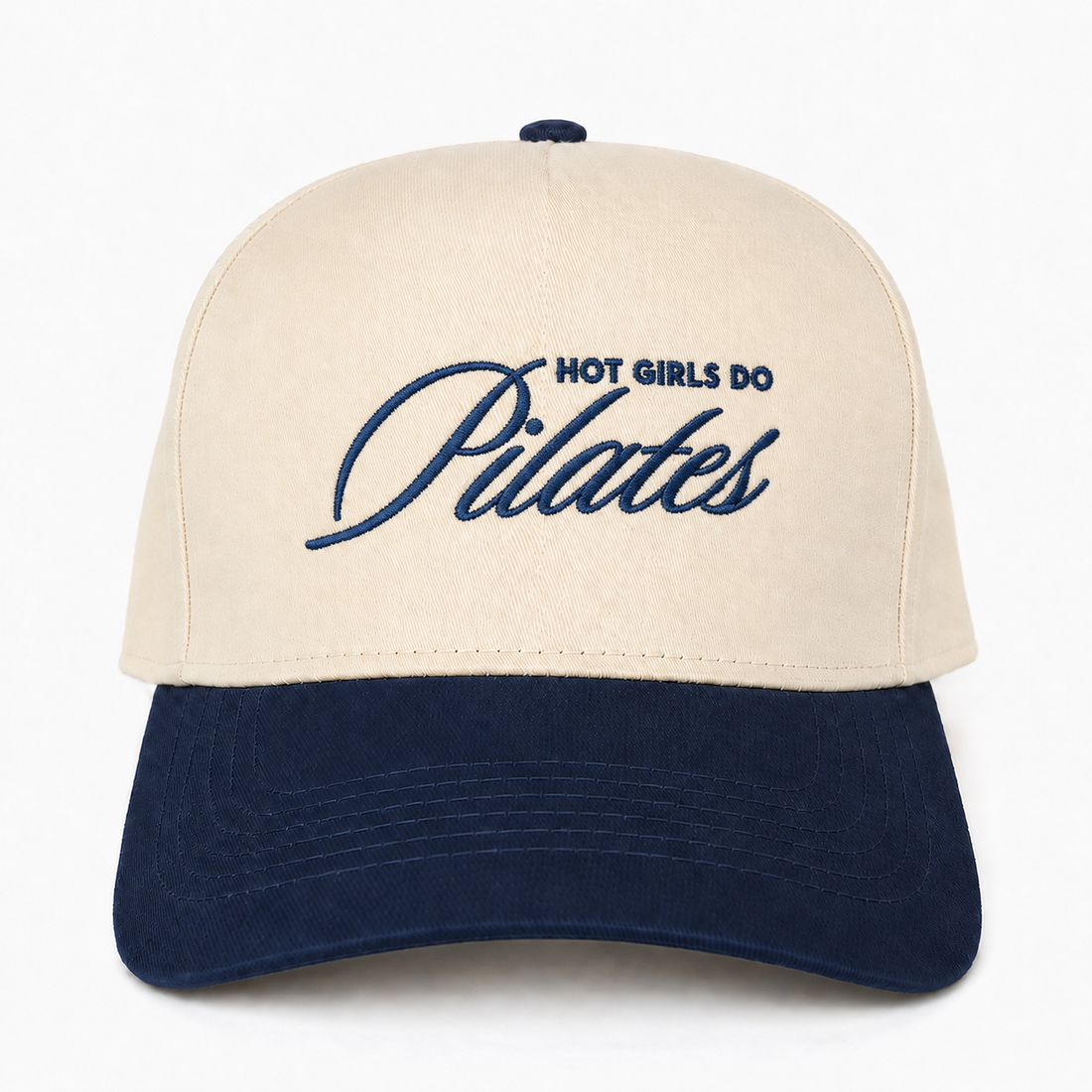 Custom Embroidered Hot Girls Do Pilates Snapback Hat – Trendy Workout Cap